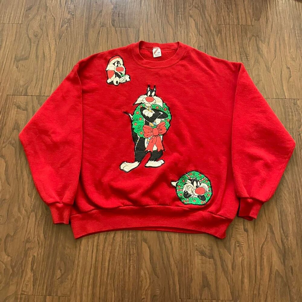 Jerzees Men's Red Sweatshirt